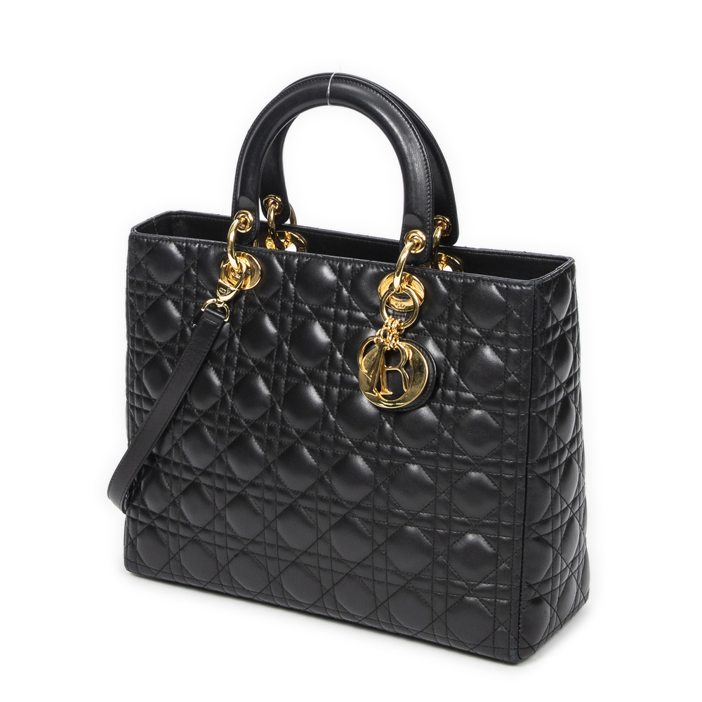 Dior Large Lady Dior Zip - Picture 2 of 11